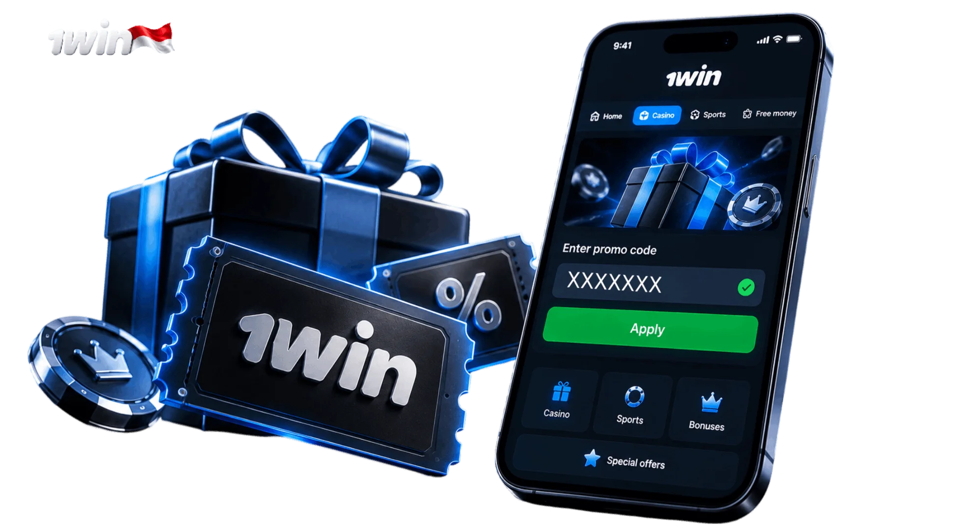 Latest 1win promo codes in 2026 with updated bonus offers, casino promotions and special player rewards